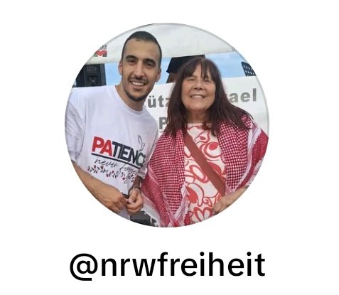 KoelnAnonymous's tweet photo. Die #antisemitische #SchwesterSuzana ist wirklich eine der ganz besonderen #Israelhasser Exemplare der #ProTerror Szene NRW 
Hinter dem Ruf nach Frieden verschanzen sich die Mörder!“ (Paul Spiegel sel. A.) https://t.co/Sv1OQJsWzm