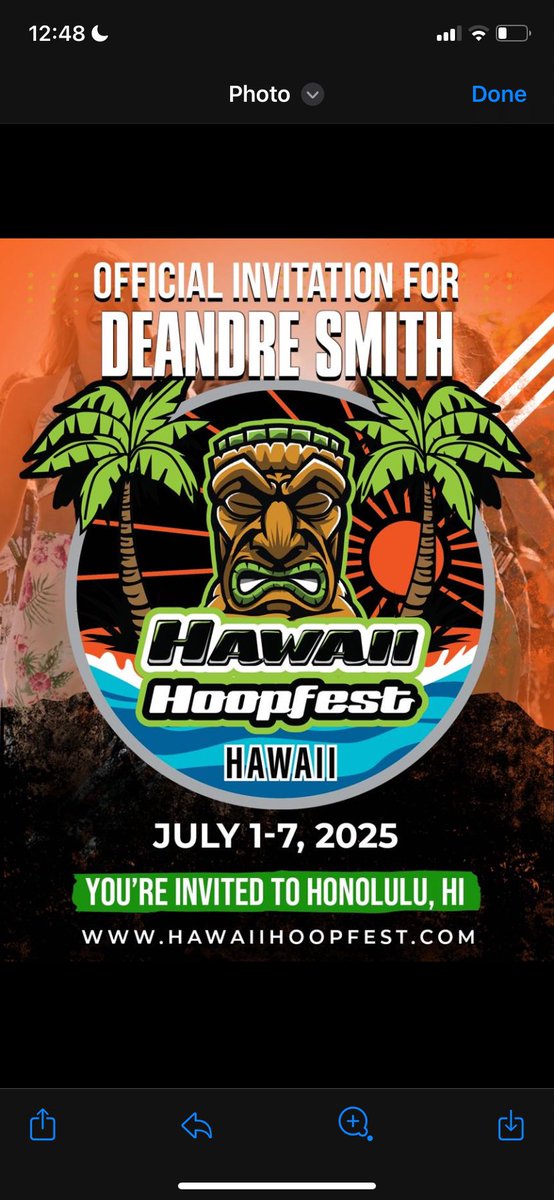 Thank you coach Bostwick for the invite