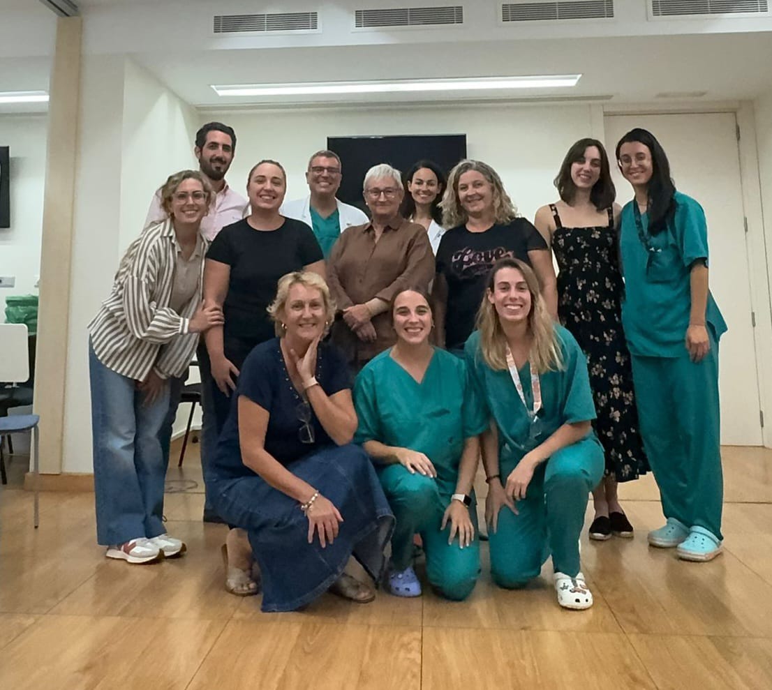 Encantadas de colaborar otro año más en el XVI curso de formación de patología de la mama en el Hospital General Universitario Santa Lucía de Cartagena