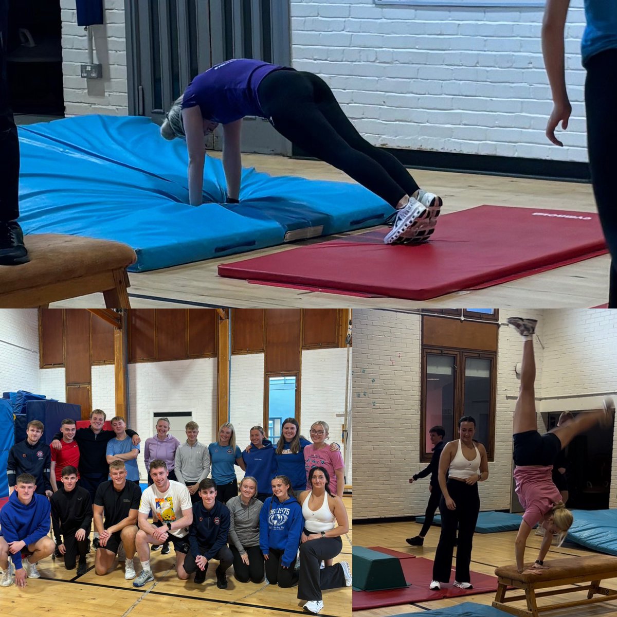 karenmunro28's tweet photo. Exploring the jigsaw task in gymnastics! Students have been asked to reflect on their experience of co-operative learning in relation to their pedagogy and curriculum lecture delivered today by @pedagogypaul and @DrGJStandinger
@UoE_PE #Group A #Group B https://t.co/N7ZmgX9yAd