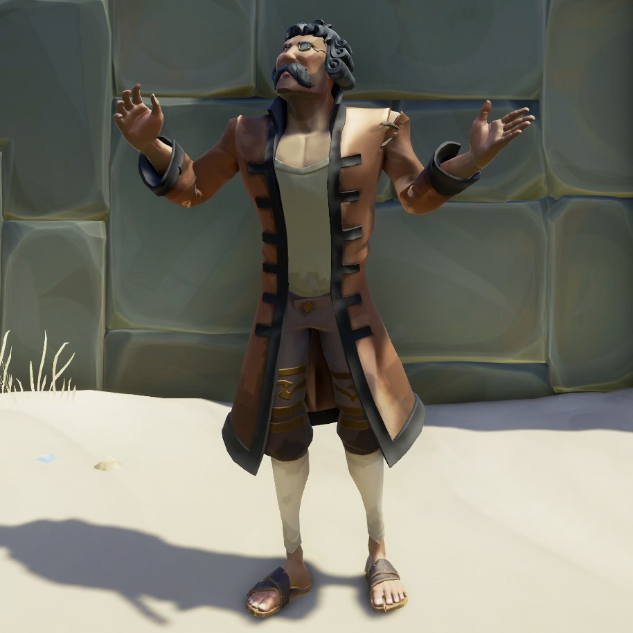 Nothing touches this body but pure silk.

Theme: Cosy

<a href="/SeaOfThieves/">Sea of Thieves</a> #StyleOfThieves