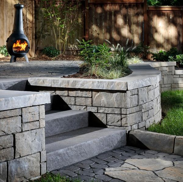 Enhance your outdoor space, used for retaining walls, landscape garden walls, pillars and benches. This revolutionary wall mimics the look of natural stone. Peninsula Building Materials is your local source for a large selection of #Belgard wall systems. #WallStreet