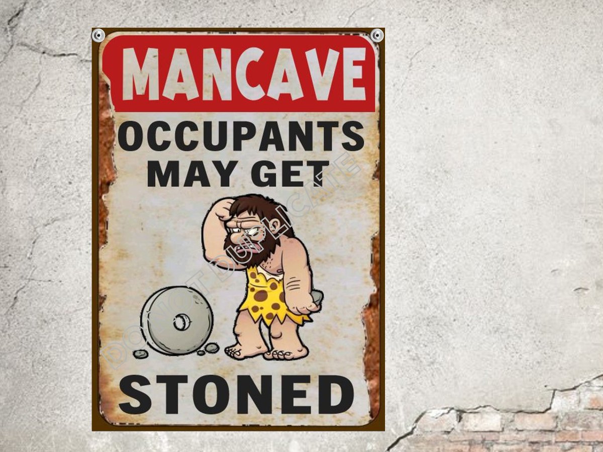 arlissbryant's tweet image. Man Cave Sign Occupants May Get Stoned 420 Sign Dorm Room Wall Decor tuppu.net/81599217 #kitchenconnection #Etsy #ManCaveSign