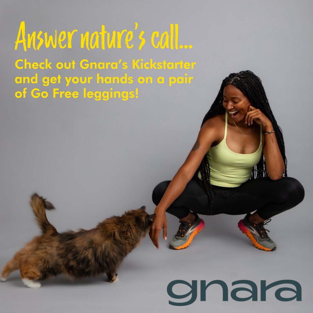 Gnara launched a Kickstarter campaign to support the release of their newest products— Go Free leggings and shorts. Founder Georgia Grace has been a member of the Startup Colorado community for years and was a winner in our inaugural Pitch Competition.

ow.ly/h2zU50TBzLb