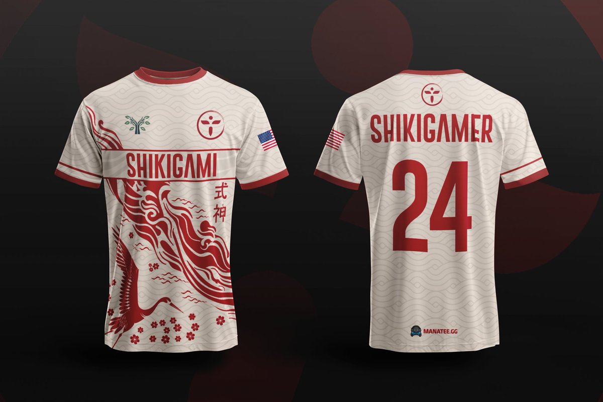 ⛩️ x <a href="/Victreegg/">Victree</a>

Jersey available now, more to come.

🔗: victree.gg/pages/shikigami 

Become ⌈ #SUMMONED ⌉