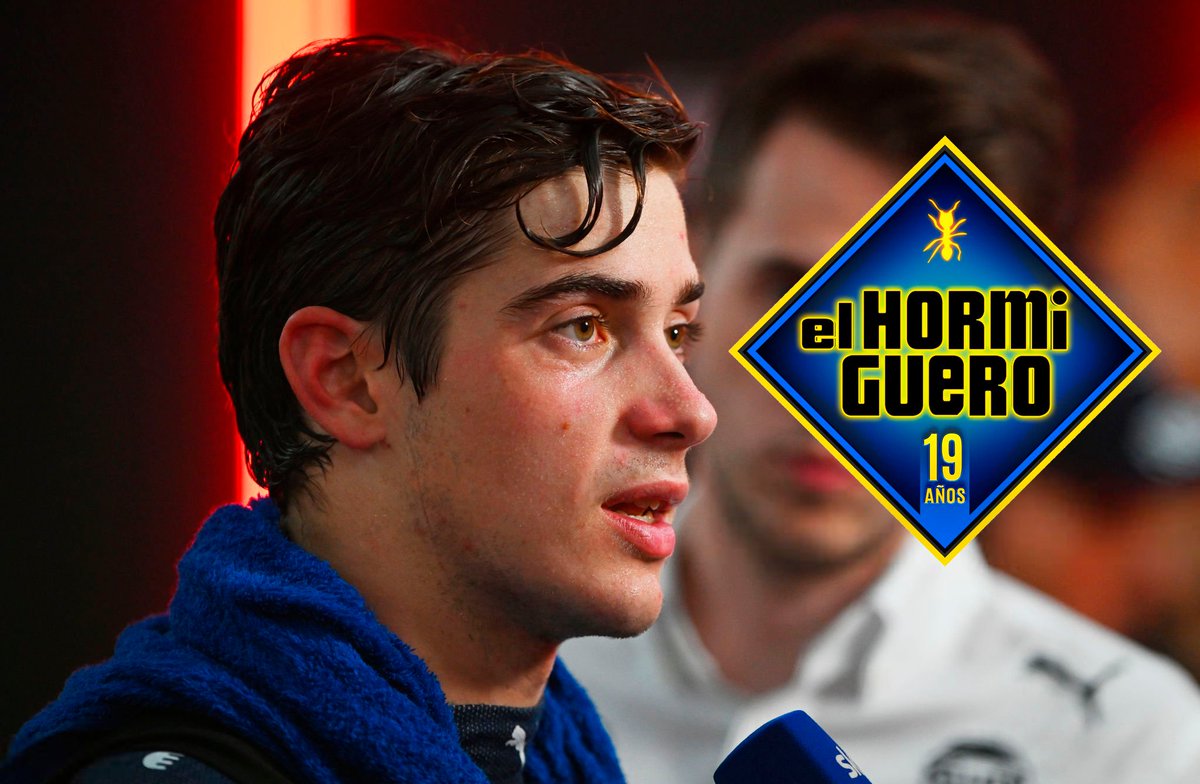 FormulaDirecta's tweet photo. 🚨 ¡ÚLTIMA HORA! Franco Colapinto estará el próximo lunes 7 de INVITADO en @El_Hormiguero de España.

HORARIOS:
🇪🇸  21:45
🇦🇷 16:45

#F1 https://t.co/RbQvlX3G09