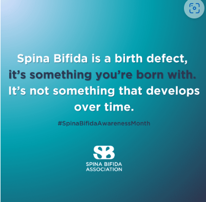 kosmoski's tweet image. It is officially Spina Bifida Awareness Month!  Please check out @SpinaBifidaAssn and learn more about Spina Bifida as they highlight community stories that challenge us to raise more awareness and support for those living with Spina Bifida.
