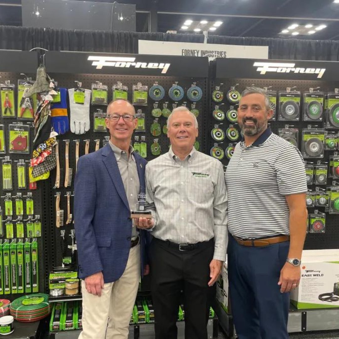 forneyind's tweet photo. We’re thrilled to announce that Forney Industries has been named 2024 Vendor of the Year for Power Tools &amp; Accessories by Do-It-Best! 🏆

Want to learn more about this exciting achievement? Read all about it here 👉https://t.co/doCDc7XLDk

#ForneyInd #VendorOfTheYear #PowerTools https://t.co/fuNsf6foE3