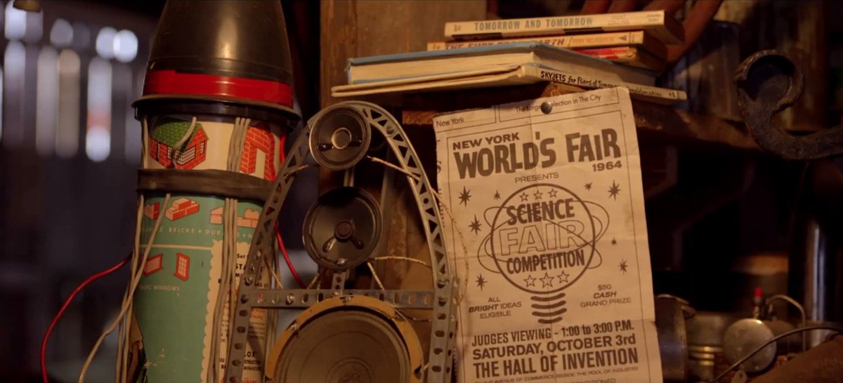 Tomorrowland Times (@thetomorrowtime) on Twitter photo 60 years ago today, Frank Walker entered his homemade jetpack into a Science Fair Competition at the New York World's Fair.
While he didn't walk out of the Hall of Invention with the $50 prize, his ambition earned him a life-changing pin-vitation.
(Flyer design by <a href="/csdesign72/">Clint Schultz</a>) 60 years ago today, Frank Walker entered his homemade jetpack into a Science Fair Competition at the New York World's Fair.
While he didn't walk out of the Hall of Invention with the $50 prize, his ambition earned him a life-changing pin-vitation.
(Flyer design by <a href="/csdesign72/">Clint Schultz</a>)