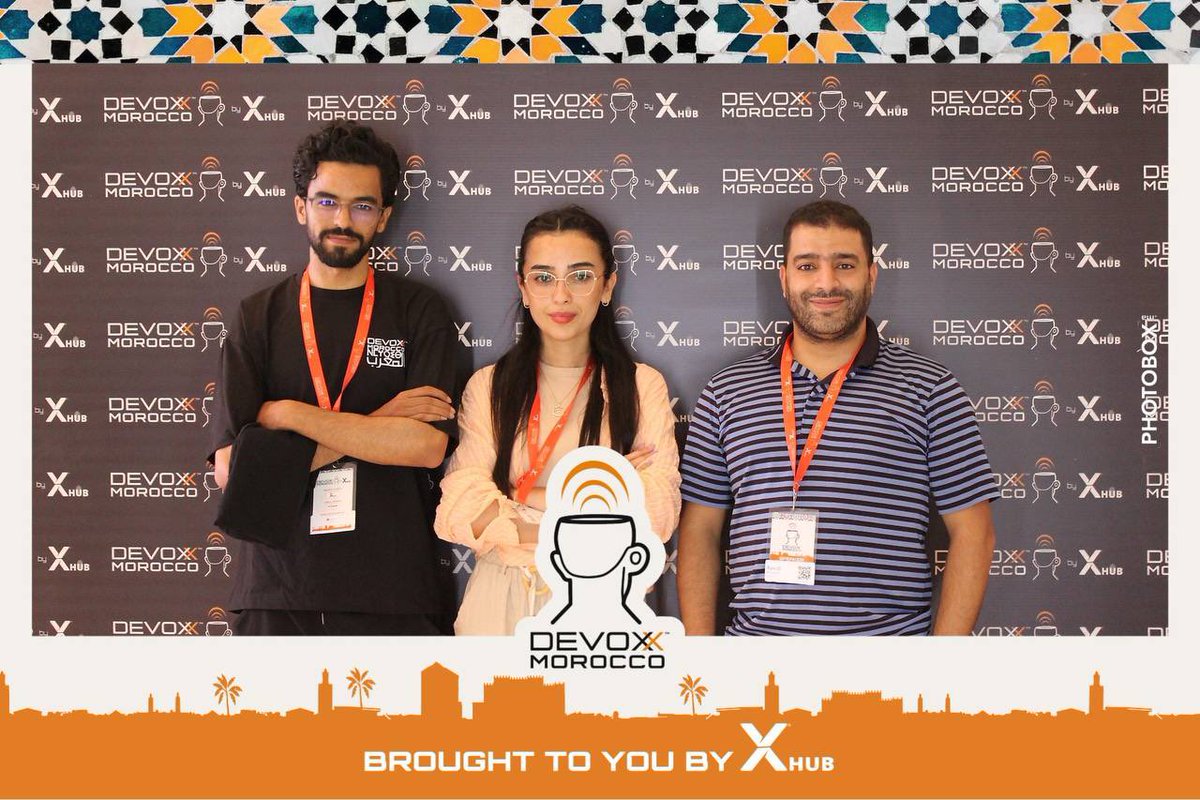ChigrNiima's tweet photo. Day 2 of @DevoxxMA 🇲🇦 https://t.co/mGk0c7gPgg