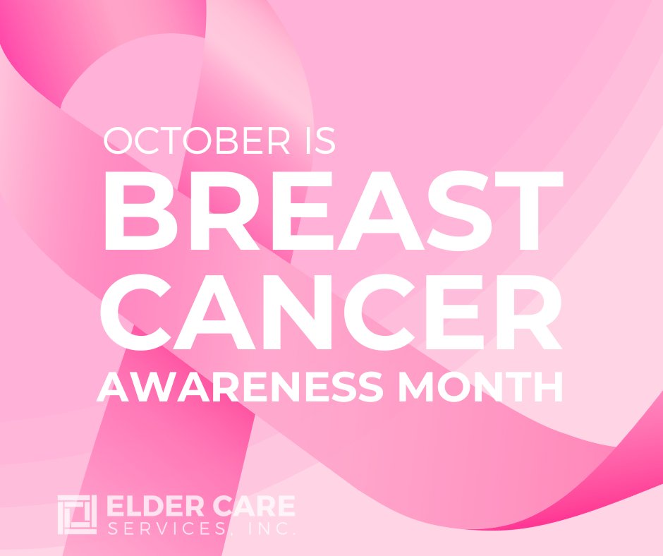 October is #BreastCancerAwarenessMonth! Did you know women over 65 account for nearly half of all new breast cancer diagnoses? This month we encourage you to know your body, stay informed, and offer support to those in need! 🩷
#ElderCareServices #Community #Seniors