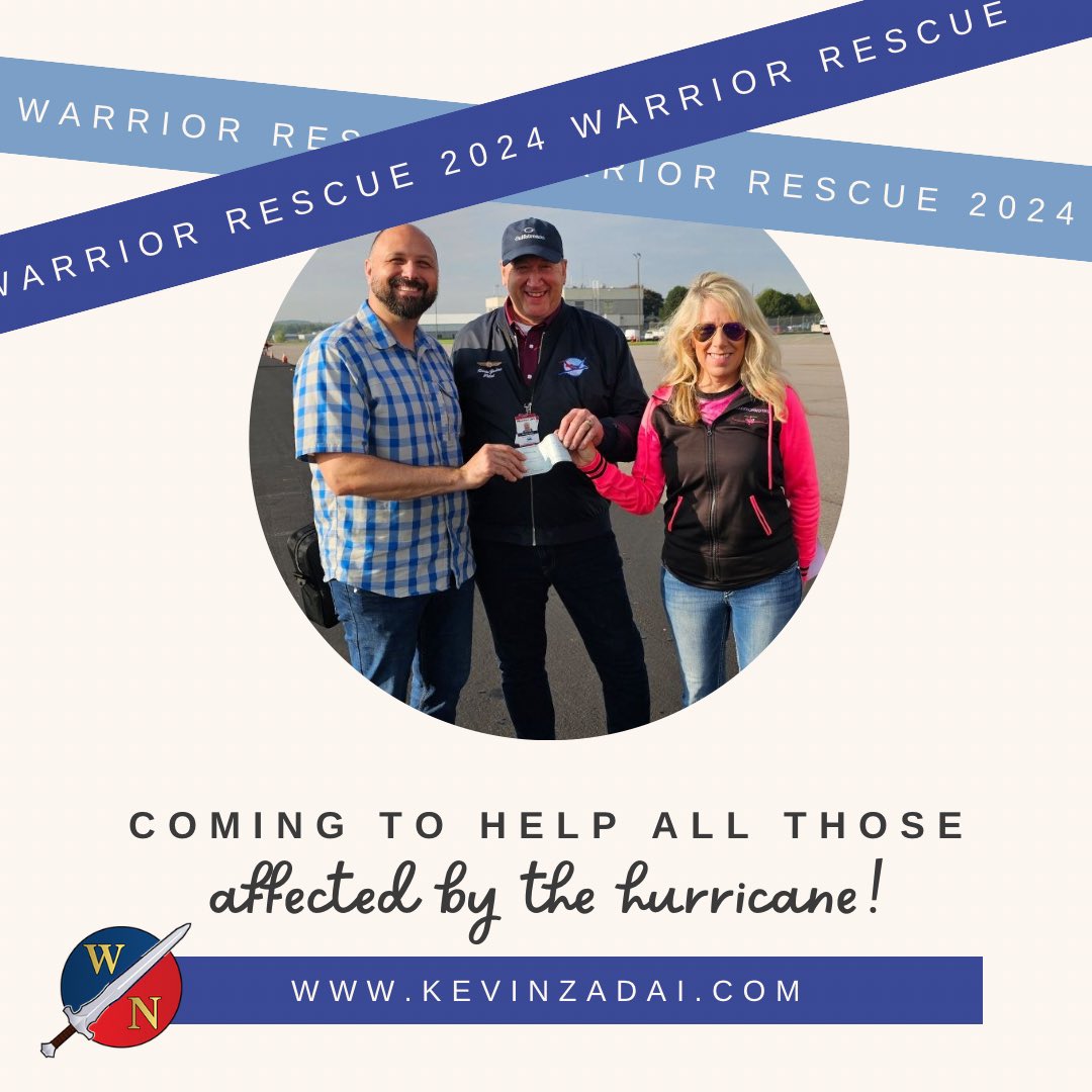 KevinZadai's tweet photo. Warrior Notes has boots on the ground to help! Working with the local warrior fellowships to bring supplies, prayer, and help.
#warriornotes #warriorrescue #kevinzadai #warriorfellowship #firstaid #prayer #helpothers https://t.co/coTM2zdjH1