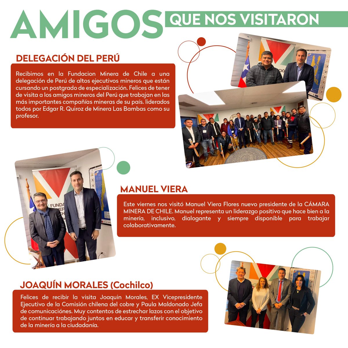 Por qué es importante comunicar nuestra labor, les compartimos un resumen del informativo Bimensual enviado a nuestros amigos, voluntarios y colaboradores. 🏆 
Fundacion Minera de Chile 🇨🇱 02