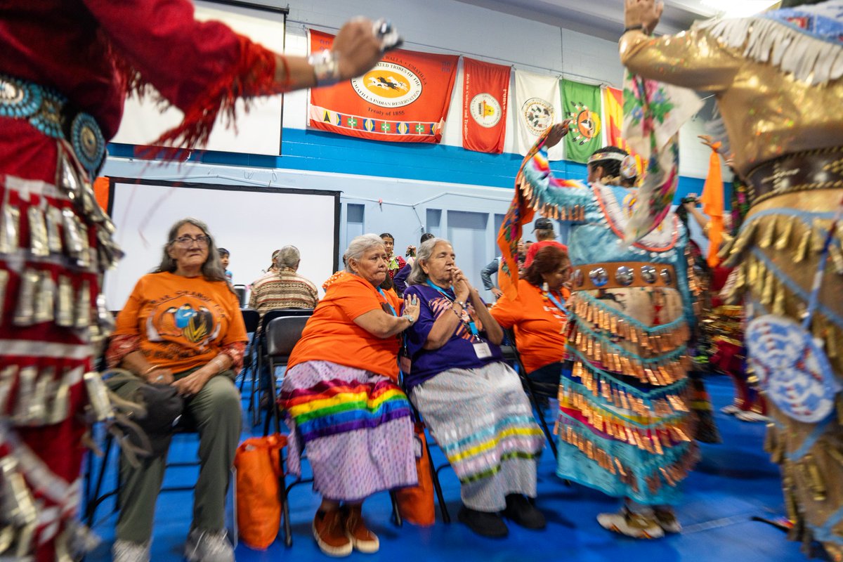 HumanizingStory's tweet image. The Denver Indian Center on September 30th held an event for #orangeshirtday to honor all those that were taken by boarding schools, those that survived and those that didn't. #everychildmatters #boardingschool #INDIGENOUS