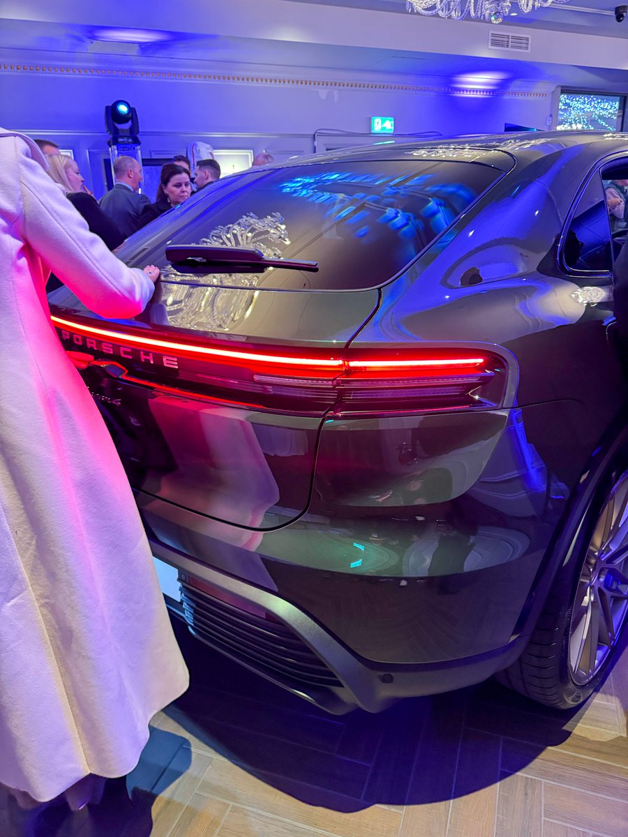 Thank you to the team at the #Porsche Centre #Belfast for the invite to the launch of the new all-electric #Macan at the Hinch Distillery tonight 🚗⚡️

#EVANI <a href="/AgnewGroup/">Agnew Group</a> #MacanEV