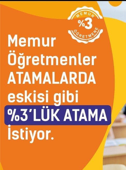 <a href="/MemurOgrtmnEcir/">MemurÖğretmenEcirSert</a> <a href="/RTErdogan/">Recep Tayyip Erdoğan</a> <a href="/CBegitimogretim/">TCCB EĞİTİM VE ÖĞRETİM POLİTİKALARI KURULU</a> <a href="/Yusuf__Tekin/">Yusuf Tekin</a> <a href="/tcmeb/">Millî Eğitim Bakanlığı</a> <a href="/mebpgm/">Personel Genel Müdürlüğü</a> MEB’e geçiş hakkını kullanmak ve aslî mesleğini icra etmek istediğini dile getiren #MemurÖgretmenler in haklı talebi yanıt bulsun <a href="/RTErdogan/">Recep Tayyip Erdoğan</a> <a href="/Yusuf__Tekin/">Yusuf Tekin</a> <a href="/memetsimsek/">Mehmet Simsek</a>