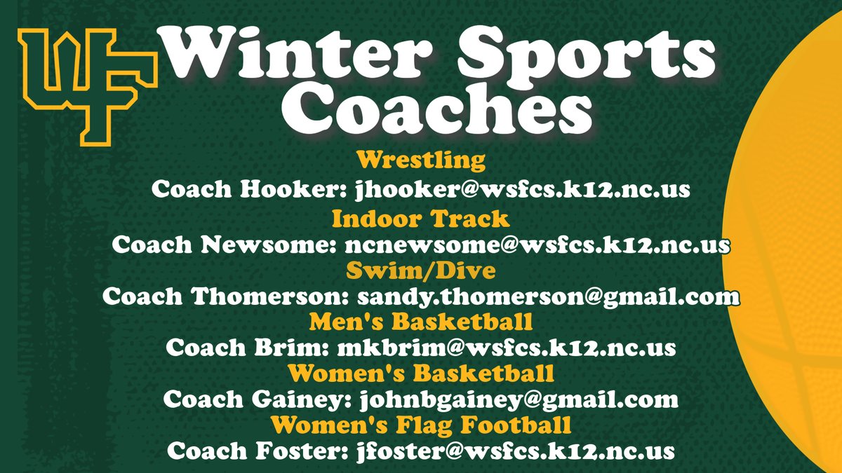 WFSportsMktg's tweet photo. Winter athletes: get your paperwork in order! 
Upload it by Oct 25th!
Talk to your coach if you have questions!
@WF_WBB @WestForsythBall https://t.co/lNkIWZ7yAg