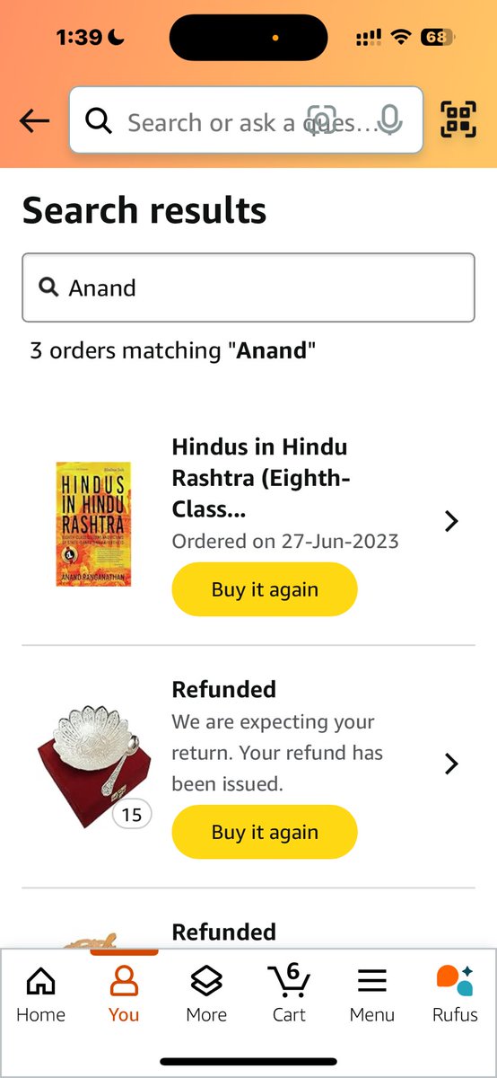 vikrampoonia's tweet photo. Mr. @ARanganathan72 here im am attaching a preorder of your book which happened to be unread by me for some reasons and im seeking sorry for it … just finished 2/8 of it and i think you should publish it in hindi language as well … regards https://t.co/qOBZUVJ1RB