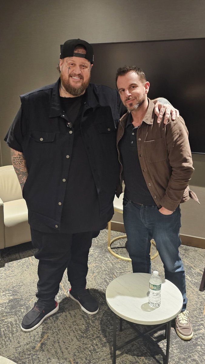 Great to spend some time with <a href="/JellyRoll615/">Jelly Roll</a> last night in Philly. Such a funny, laid back and humble guy, no wonder he has such a loyal fan base. ❤️