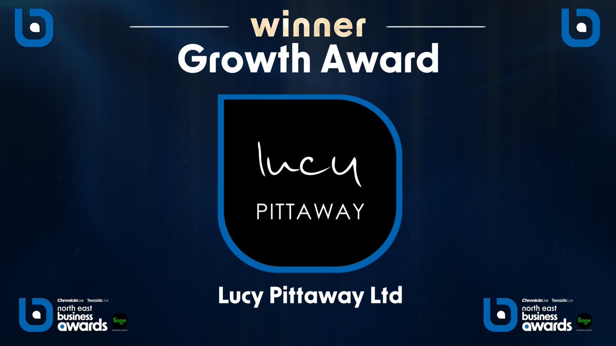 North East Business Awards (@nebizawards) on Twitter photo It's the Growth Award next - with 3 businesses that have taken tangible steps to increase scale and impact. They are:
- <a href="/AdviceGateshead/">Citizens Advice Gateshead</a>
- <a href="/PowertoolWorld/">Power Tool World</a>
- <a href="/lucypittawayart/">Lucy Pittaway</a>
The award goes to... Lucy Pittaway! Congratulations Lucy!
#NEBizAwards It's the Growth Award next - with 3 businesses that have taken tangible steps to increase scale and impact. They are:
- <a href="/AdviceGateshead/">Citizens Advice Gateshead</a>
- <a href="/PowertoolWorld/">Power Tool World</a>
- <a href="/lucypittawayart/">Lucy Pittaway</a>
The award goes to... Lucy Pittaway! Congratulations Lucy!
#NEBizAwards