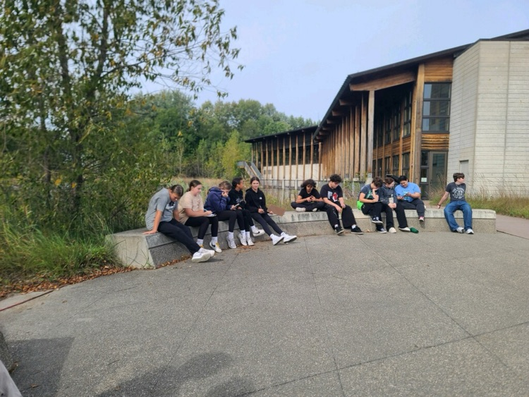 8th grade science classes took a trip to Indian Springs Metro Park, the head waters of the Huron River. Students tested water quality with chemical, physical &amp; biological tests. While learning about how water affects local ecosystems &amp; interacts with human activities. #wearemuir