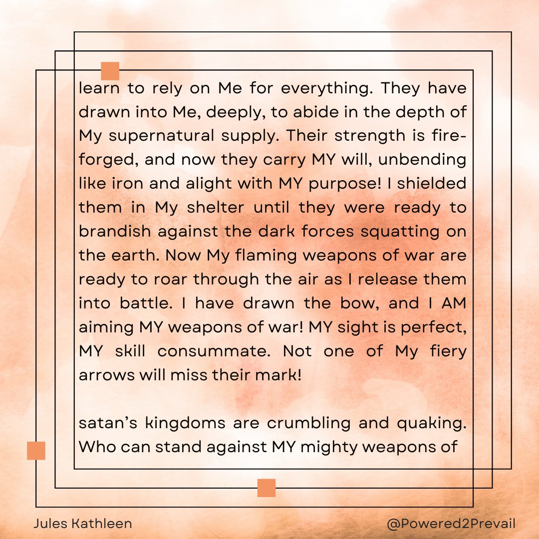 Powered2Prevail's tweet photo. New prophetic word.  
1/2 https://t.co/pjtxfzRtoI