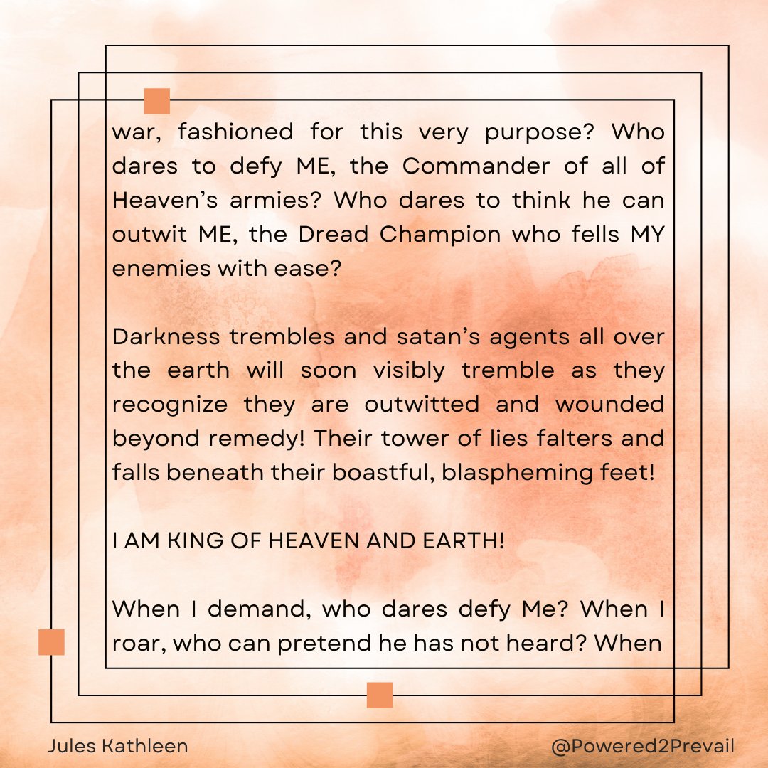 Powered2Prevail's tweet photo. New prophetic word.  
1/2 https://t.co/pjtxfzRtoI