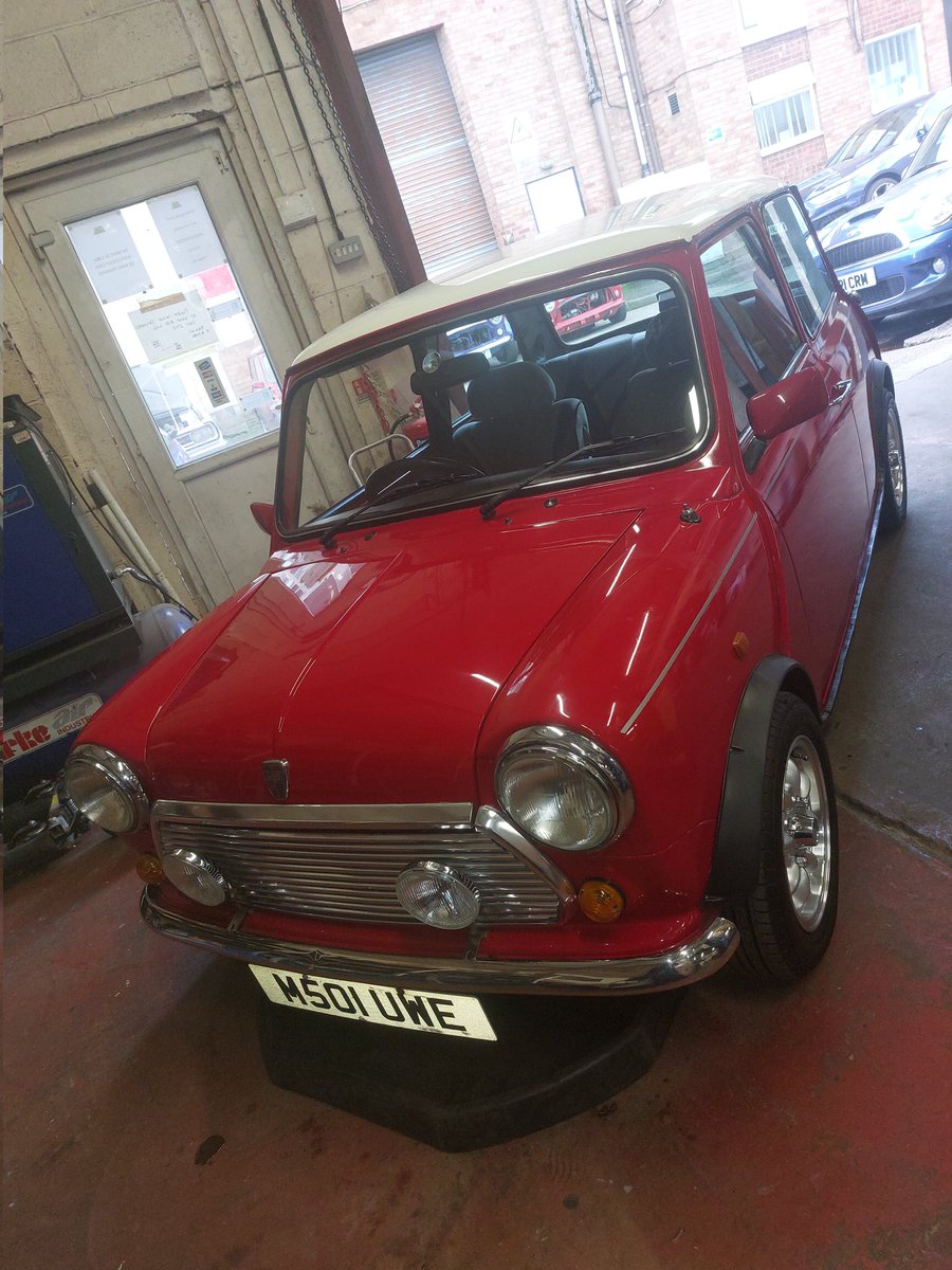 crm_auto's tweet photo. This Mayfair came to us with no hot air coming out of the heater. It was no wonder, the heater matrix was blocked solid. A new heater matrix, thermostat and flushing out the system got it toasty warm again. 

#mini
#classiccarrestoration
#classicminirestoration https://t.co/6gn2qHE3Io