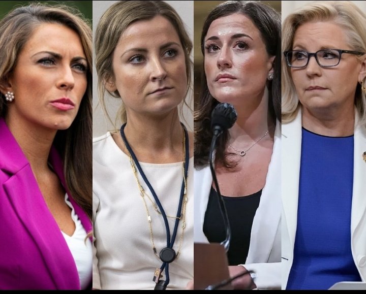 <a href="/OccupyDemocrats/">Occupy Democrats</a> THE GROWING WAVE OF REPUBLICANS, PUTTING COUNTRY BEFORE PARTY, WORKING TO KEEP TRUMP OUT OF THE WHITE HOUSE IS MASIVE! These four amazing Republican women  are part of that movement:  Liz Cheney, Alyssa Farah Griffin, Cassidy Hutchinson, and Sarah Matthew's. What an INSPIRATION!