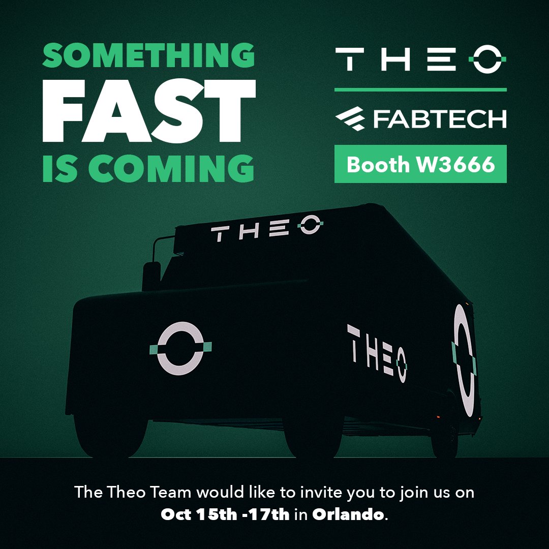 Theoincofficial's tweet image. 📢 SOMETHING FAST IS COMING!!!

#THEO &amp;amp; #Maxphotonics will participate at #Fabtech
See you soon in #Orlando , #USA
Booth No. W3666
Oct 15 - 17, 2024
Venue: Orange County Convention Center
#laserwelding #lasercutting #lasercleaning #laser #fiberlaser #handheldlaserwelding #welding