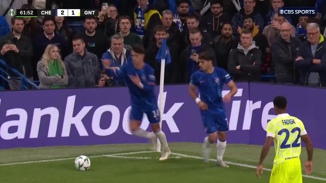 Christopher Nkunku DRILLS it into the back of the net 🔥