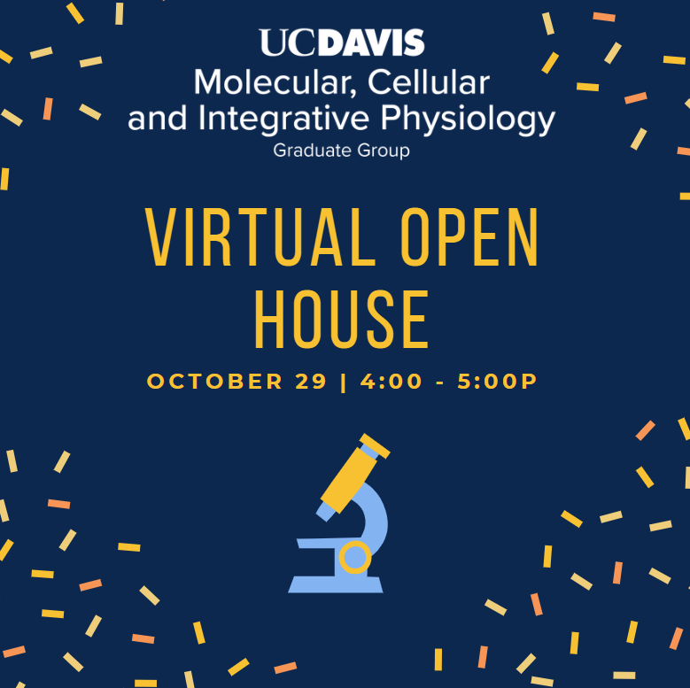 MCIP at UC Davis (@mcipucd) on Twitter photo We are excited to announce our Virtual Open House 🥳 Want to learn more about #MCIP and grad school <a href="/ucdavis/">UC Davis</a>? Join us on October 29th @ 4 pm.
Register here: ucdavis.zoom.us/meeting/regist…
<a href="/SJSU/">San José State University</a>, <a href="/sacstate/">Sacramento State</a>, <a href="/ChicoState/">Chico State</a>, <a href="/CalStateEastBay/">Cal State East Bay</a>, <a href="/SDSU/">San Diego State University</a>, <a href="/humboldtcalpoly/">Cal Poly Humboldt</a> We are excited to announce our Virtual Open House 🥳 Want to learn more about #MCIP and grad school <a href="/ucdavis/">UC Davis</a>? Join us on October 29th @ 4 pm.
Register here: ucdavis.zoom.us/meeting/regist…
<a href="/SJSU/">San José State University</a>, <a href="/sacstate/">Sacramento State</a>, <a href="/ChicoState/">Chico State</a>, <a href="/CalStateEastBay/">Cal State East Bay</a>, <a href="/SDSU/">San Diego State University</a>, <a href="/humboldtcalpoly/">Cal Poly Humboldt</a>