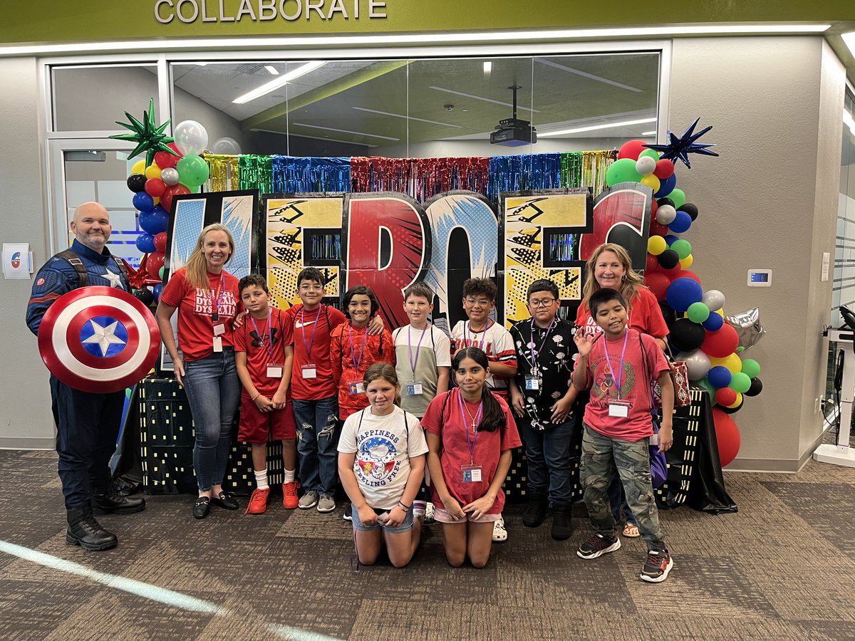 holthippos's tweet photo. Thank YOU @aventersesc7 and @Region7ESC for an amazing Dyslexia Awareness Day!! Some of our superhero 5th Graders had the BEST day! @diboll_isd #saydyslexia #dyslexiaawareness https://t.co/7GuxqSE3it