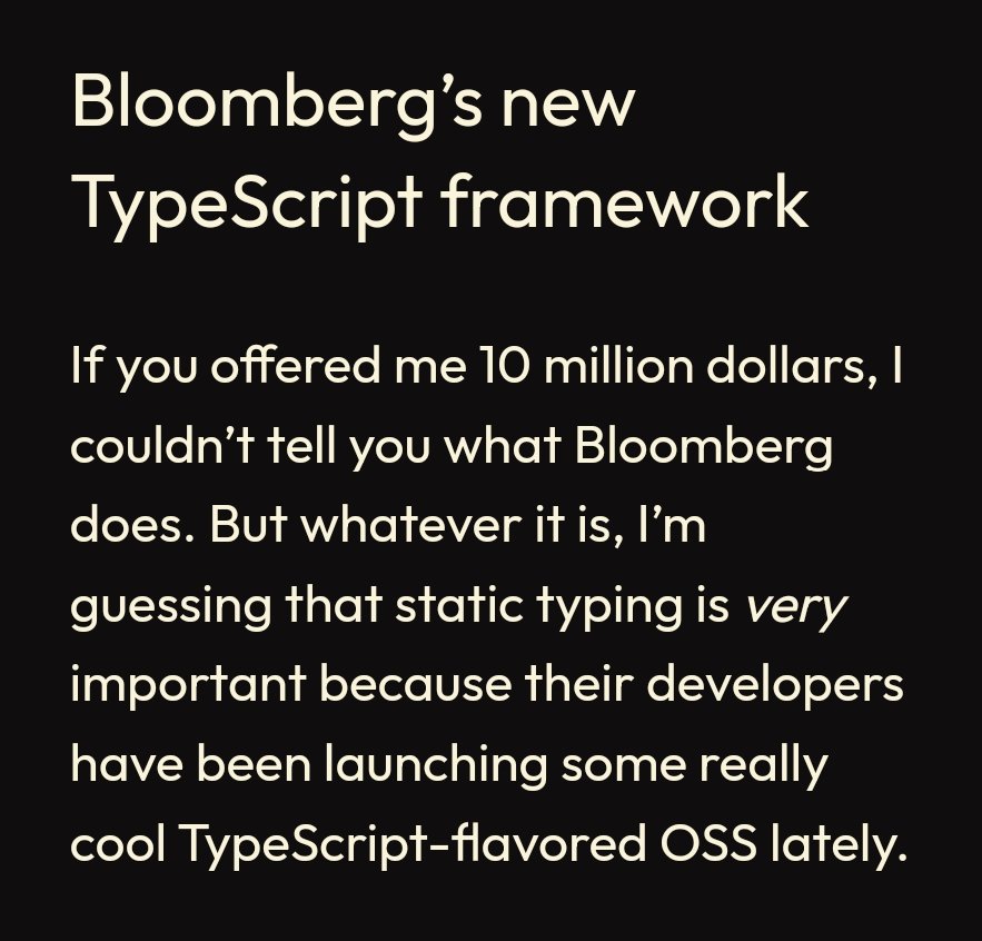 The <a href="/bytesdotdev/">bytes.dev</a> editor is on a roll 😂

bytes.dev/archives/328