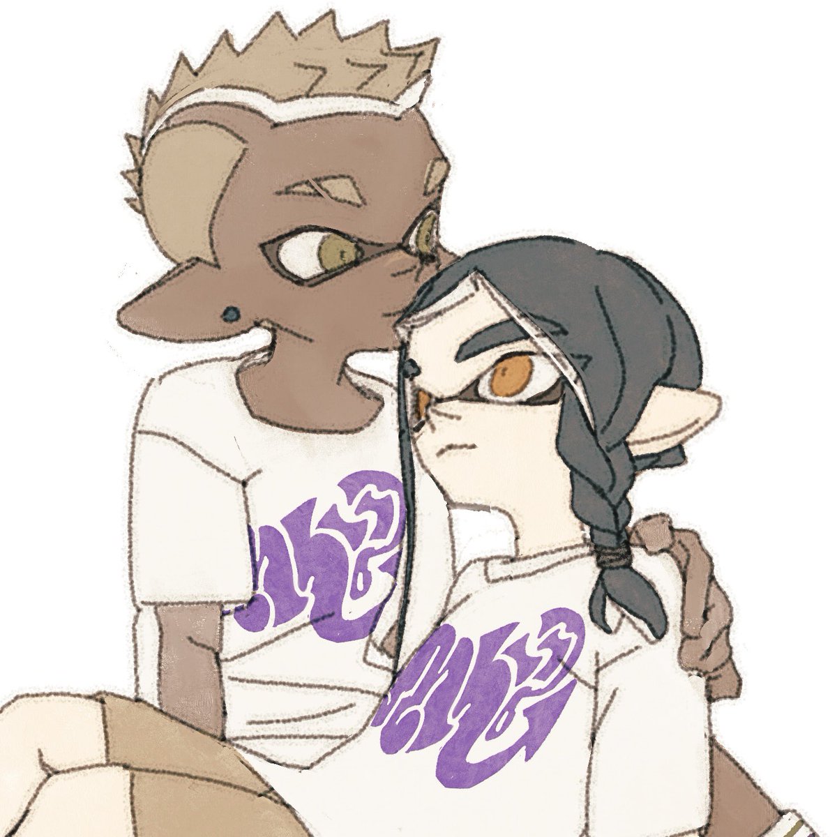 AMJMLRnb's tweet photo. I haven't been painting much lately, so here's some old doodles https://t.co/KBGPn6g5YI