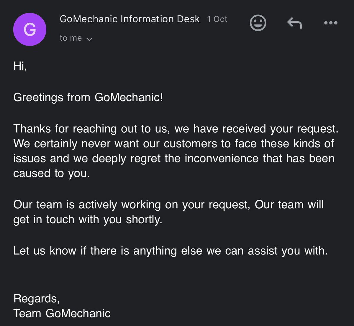 AdDhar83's tweet photo. @GMEscalations You reach out to @GMEscalations desk and be ready to get system generated email. You follow-up but no respond or acknowledgment.  #harresment #moneymaking #unprofessional.  48 hours gone and no communication from @GMEscalations team. https://t.co/TzvqTLgRu6