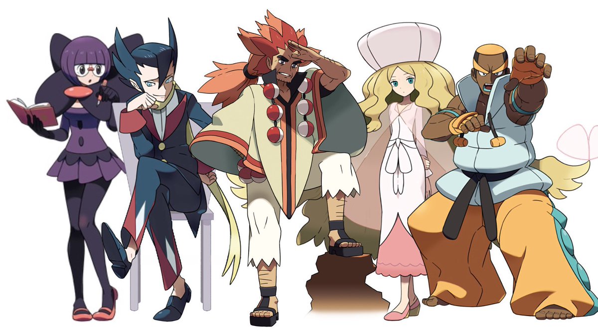 Can we talk about how all the Gen 5 Pokemon character designs are just perfect? Every single one of them.