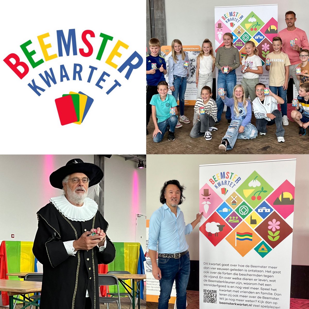 Vandaag weer vergaderd hoe en wanneer we het Beemster Kwartet gaan verspreiden bij alle basisscholen van Purmerend en Beemster