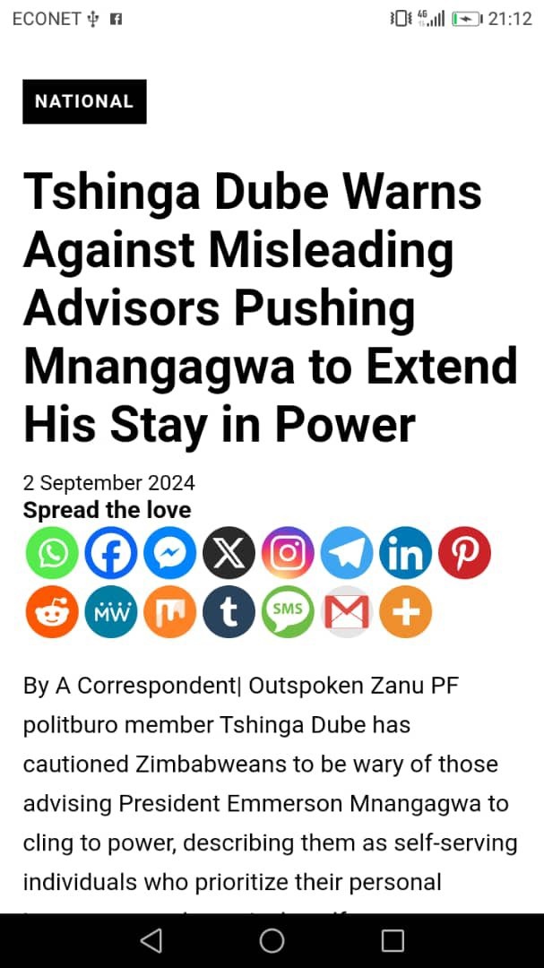 Dr Walter Mzembi tweet media