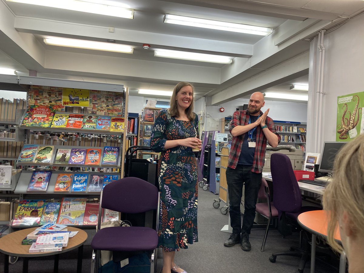 Thank you to everyone who came to my talk at Wetherby library this evening, it was a pleasure to meet you all! As mentioned, <a href="/leedslibraries/">Leeds Libraries</a> have copies of my books, or if you fancy buying one, they’re available in all good bookshops including <a href="/ImaginedThings/">Imagined Things Bookshop</a> and <a href="/kempsshop/">Kemps</a>