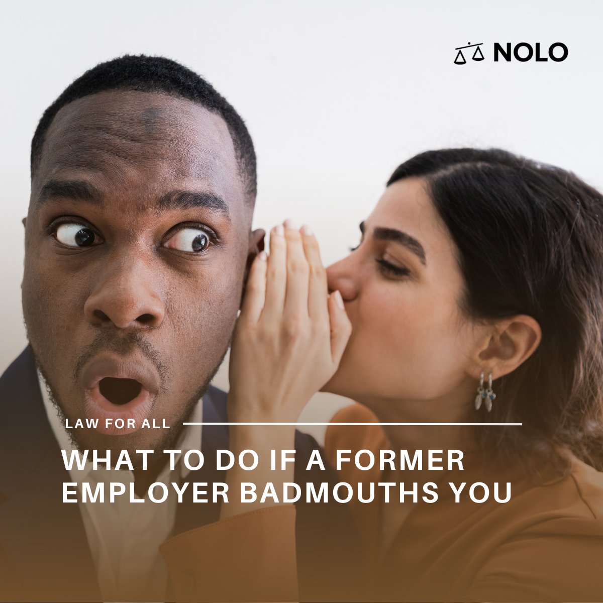 Can a former employer badmouth you? 

"A recruiter says my ex-manager is trashing me during reference checks. Is that legal?"

Read here to know what legal options you can take: nolo.com/legal-encyclop…