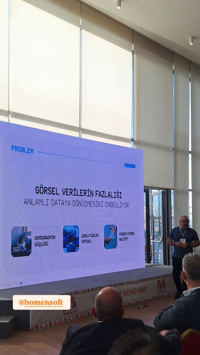 🚨 Migros Up ile yeniliklere imza atmaya devam ediyoruz! 🚨

Girişimcilik ekosistemine açık olarak düzenlenen ilk demo day etkinliğinde Bomensoft olarak yer almanın gururunu yaşadık. 

#inovasyon #girişimcilik #yatırım #migrosup #bomensoft