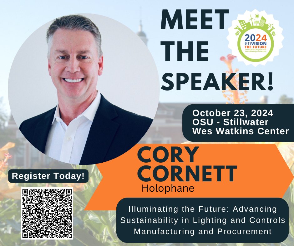 OKRenewables's tweet image. In one of our afternoon sessions, we'll hear about #lighting and #buildingenvelopes in working toward #energyefficiency in commercial buildings.

Register today ➡️ eventbrite.com/e/2024-envisio…

#OKEnergy