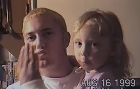 Shadyind's tweet photo. Eminem &amp; Hailie❤️

1999:                                2024: https://t.co/1RZyKQUpV3