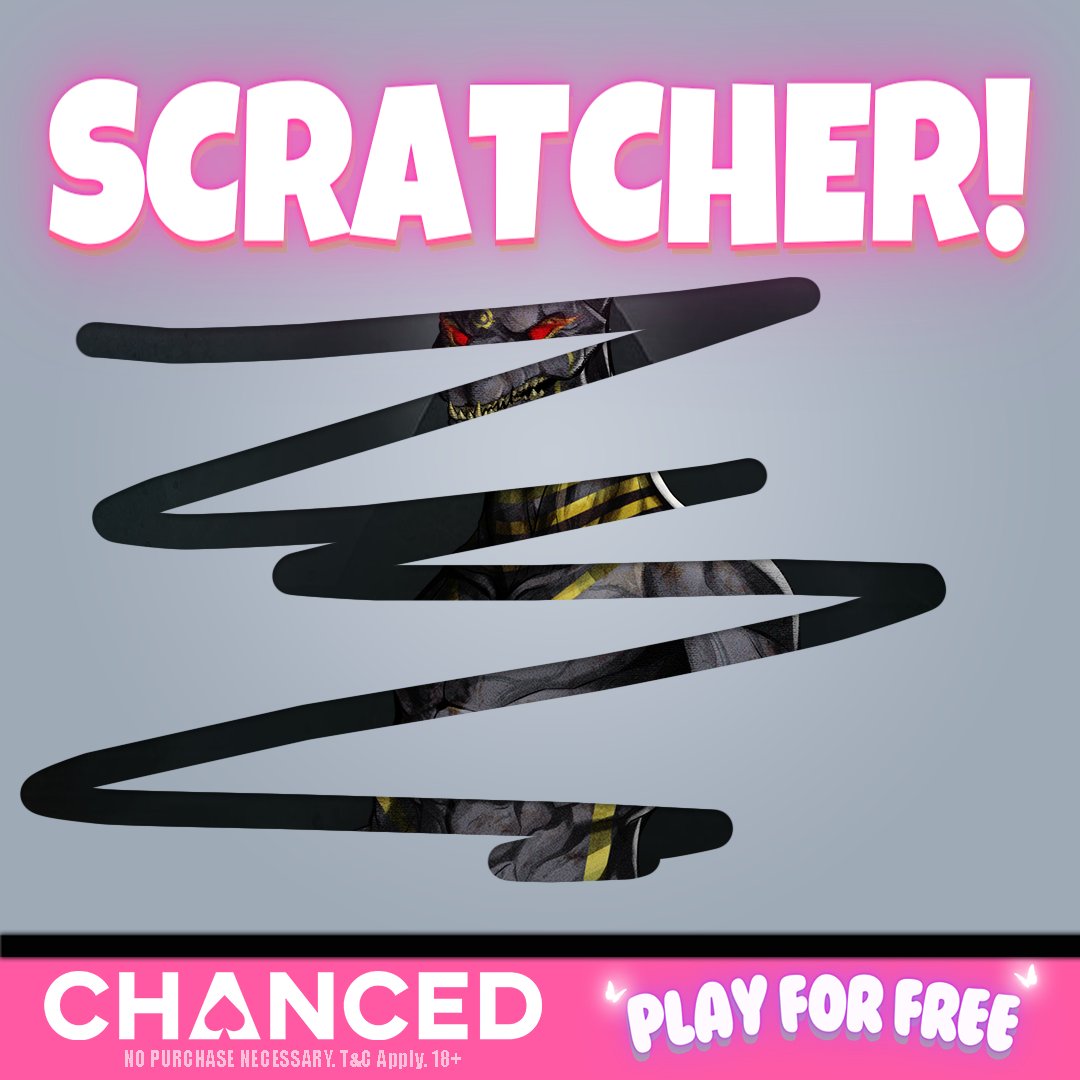 RealChanced's tweet image. 🚀 SCRATCHER! 🚀

Identify the slot hidden in the post! 🤔

WINNERS: 3
PRIZE: 5SC

Rules:
1. LIKE + RT this post!😊
2. Be FOLLOWING @realchanced ✅
3. Comment with what slot is hidden in the post! (along with your chanced username) 💯

GOOD LUCK! 🤞