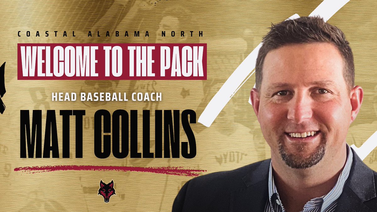 Coastal Alabama North Athletics (@coastalal_north) on Twitter photo Please join us in welcoming to our pack, ๐๐ผ๐๐ ๐พ๐๐๐๐๐๐, the new Head Baseball Coach in Brewton!
Full story here: coastalcoyotesnorth.com/news/2024/10/3โฆ
#๐๐ข๐ฌ๐ข๐ง๐๐ฆ | <a href="/CoastalAlaCC/">Coastal Alabama CC</a> <a href="/acccathletics/">ACCC</a> <a href="/CACCWarhawksBsb/">Coastal Alabama - North Coyotes Baseball</a> <a href="/dthead34/">Daniel Head</a> <a href="/calabounty/">Corey LaBounty</a> Please join us in welcoming to our pack, ๐๐ผ๐๐ ๐พ๐๐๐๐๐๐, the new Head Baseball Coach in Brewton!
Full story here: coastalcoyotesnorth.com/news/2024/10/3โฆ
#๐๐ข๐ฌ๐ข๐ง๐๐ฆ | <a href="/CoastalAlaCC/">Coastal Alabama CC</a> <a href="/acccathletics/">ACCC</a> <a href="/CACCWarhawksBsb/">Coastal Alabama - North Coyotes Baseball</a> <a href="/dthead34/">Daniel Head</a> <a href="/calabounty/">Corey LaBounty</a>
