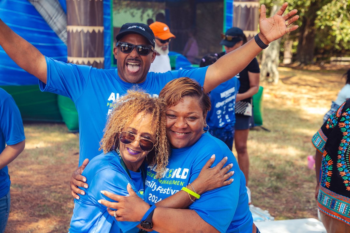 Allworld_PM's tweet photo. "Guess what?! If you missed it, at Allworld, we work hard, play hard, and grow together as a team! Recently, we had an amazing Family Festival at Shelby Farms Park with over 120 people joining in the fun! https://t.co/H6rBlYA9Ka