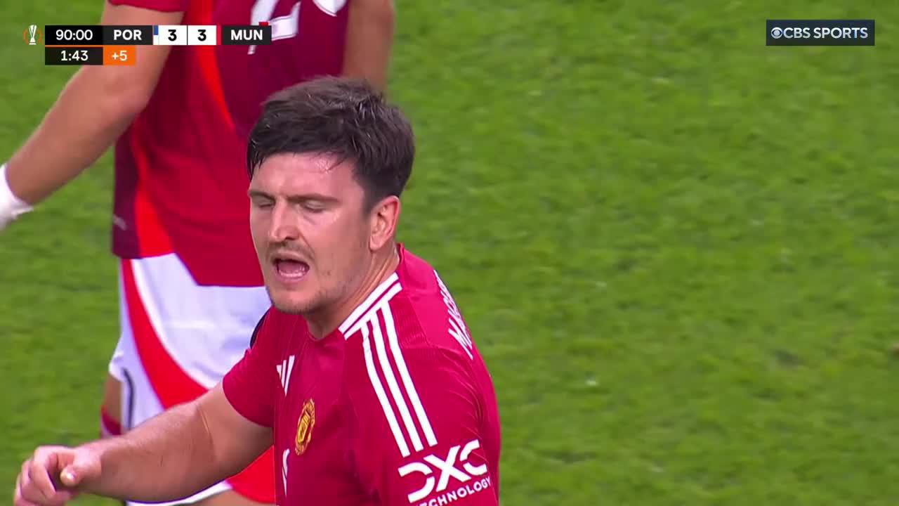 HARRY MAGUIRE SAVES THE DAY FOR MANCHESTER UNITED 😮‍💨