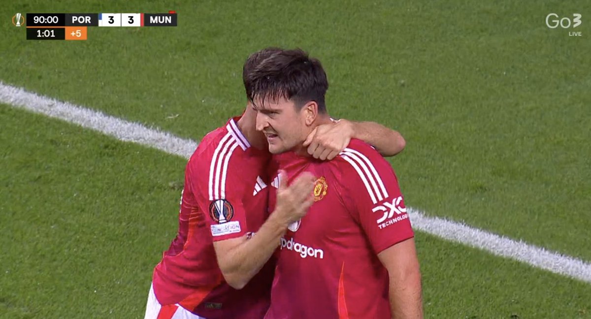 Never moaned, never given in. Think what you like about Harry Maguire, but his attitude is spot on. #mufc