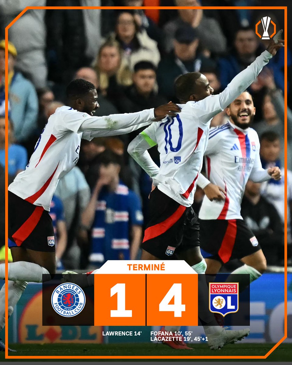 UEFAcom_fr's tweet photo. 🔴🔵 L'OL impressionne en Écosse 🤩
#UEL | #RANOL | @OL https://t.co/aqhqecpw9j